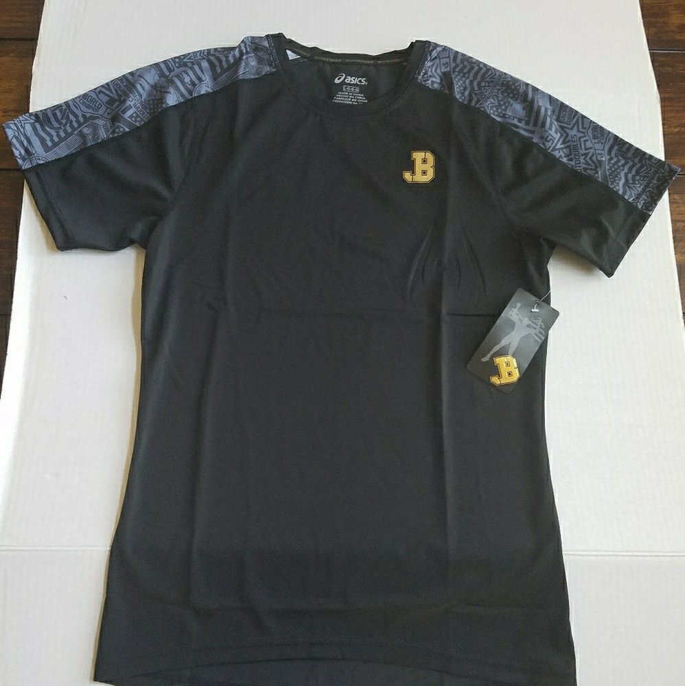New Asics Short Sleeve Wrestling Tee Training Runn